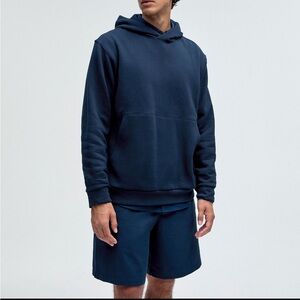 Lululemon Steady State Hoodie in Navy Blue - Size Large